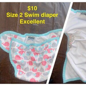 Size 2 Thirsties Swim diaper